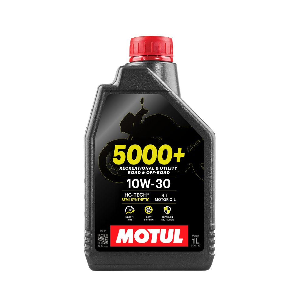 Óleo Motul 5000+ 10W-30 4T Semissintético – 1 Litro