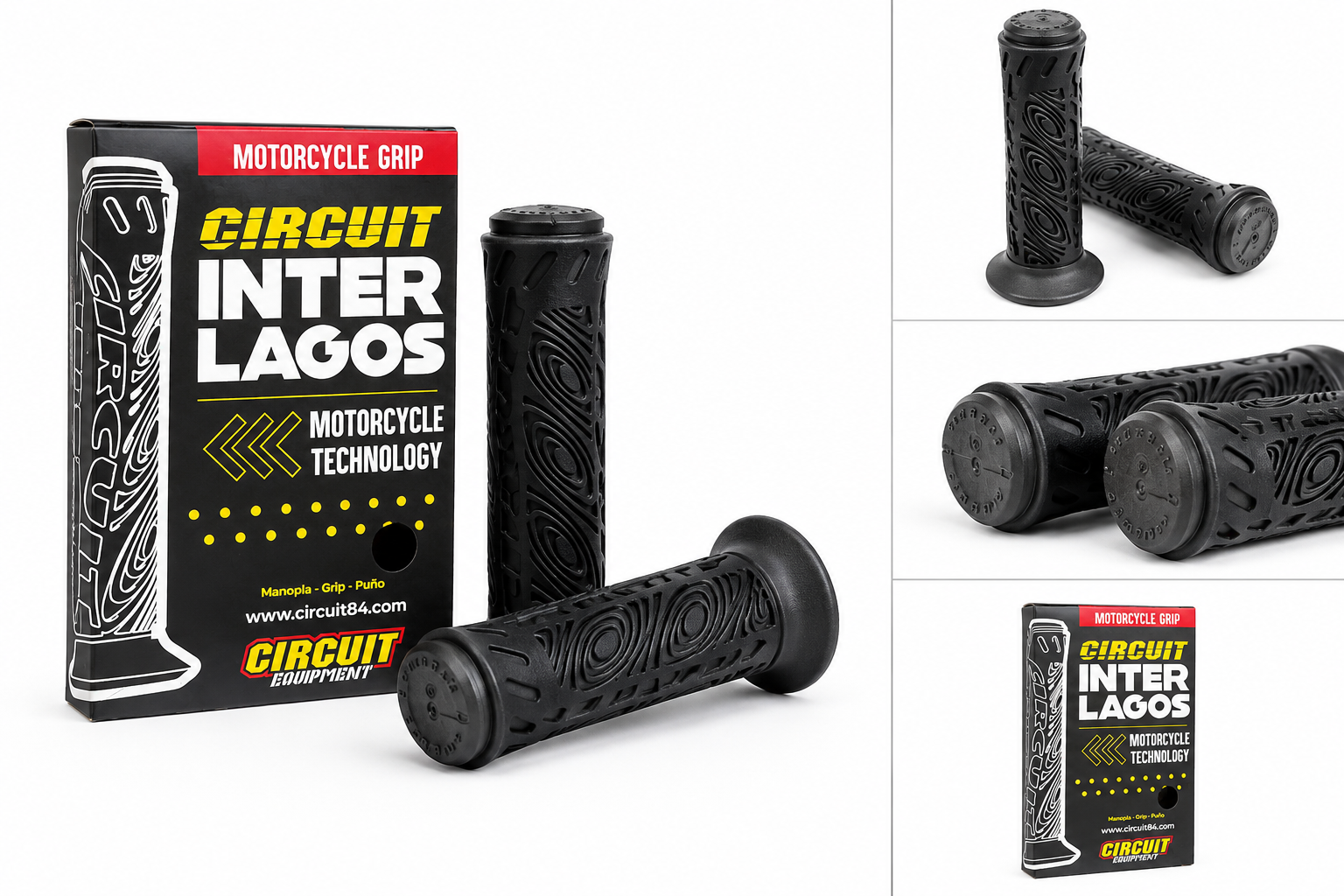 Manopla Circuit Interlagos para Motocicletas – Par
